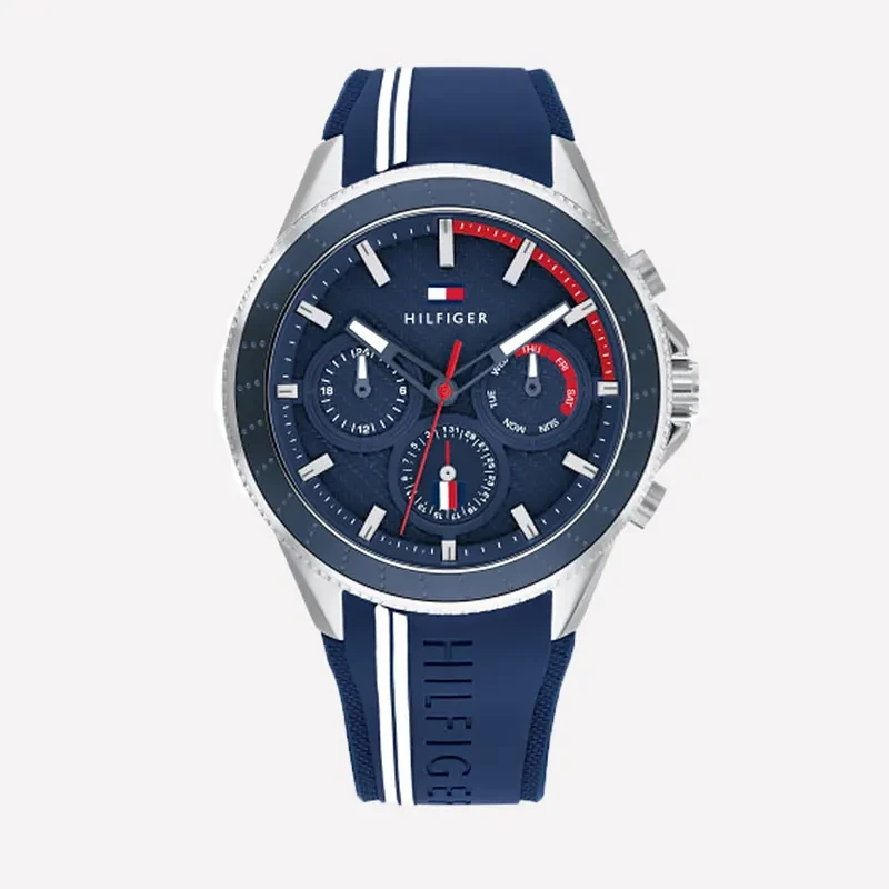 Tommy Hilfiger Aiden Chronograph Blue Dial Men's Watch- 1791859